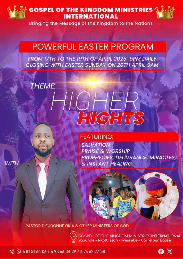 gospel of the kingdom international powerful easter program